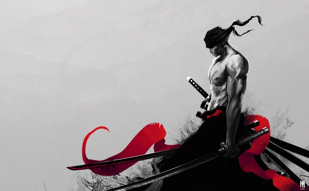 Roronoa Zoro Estilo de tres reembolso