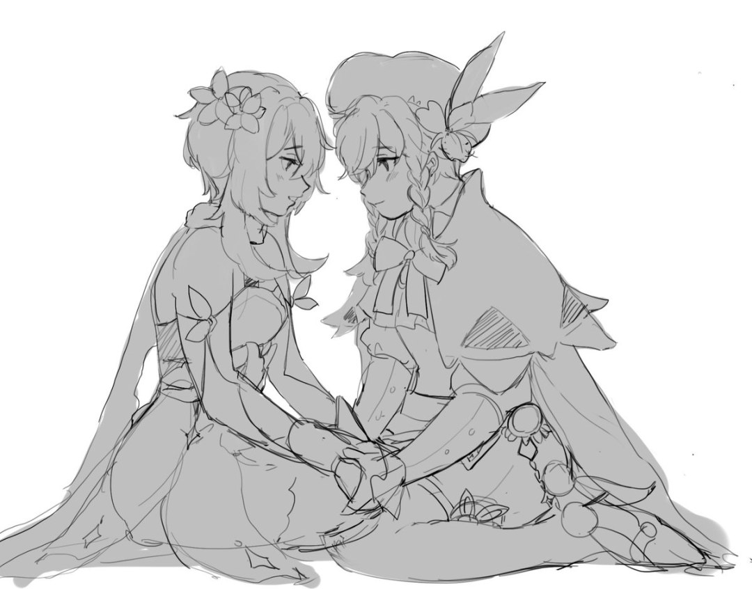 Venta y Lyumin Genshin Ship