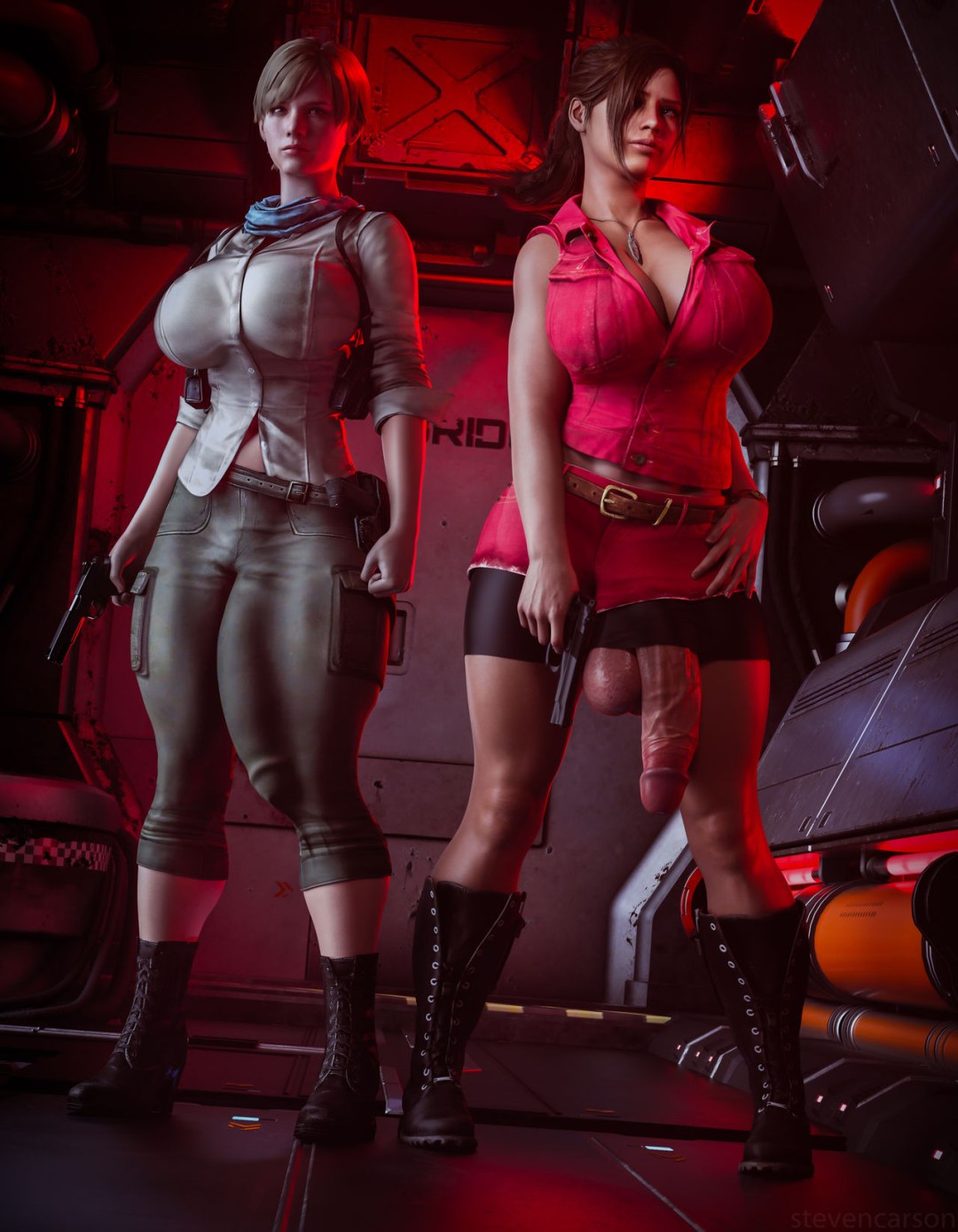 Sherry Birkin y Claire Redfield
