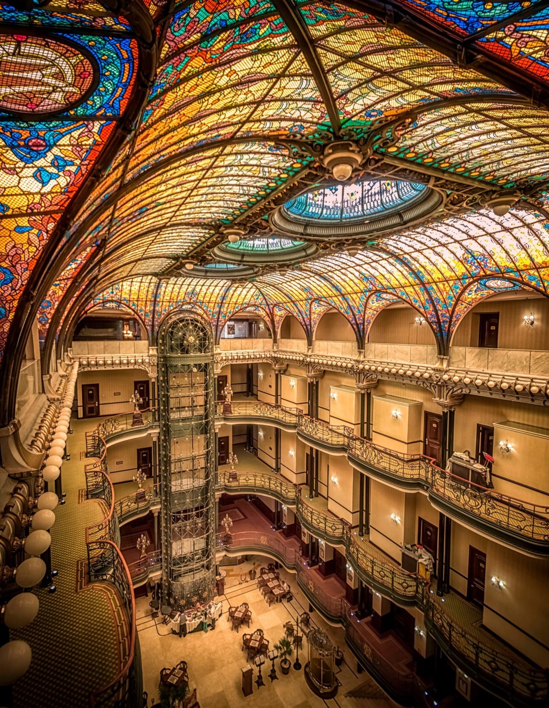 Grand Hotel Syudad de Mehiko Vitrazhi