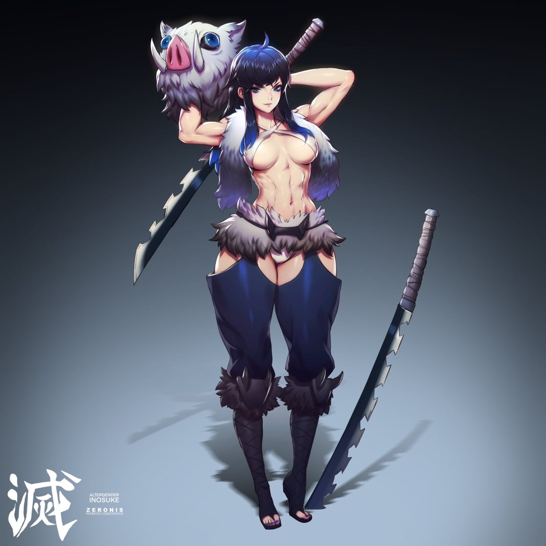 Hentai Demon Slayer Nazuko Futa