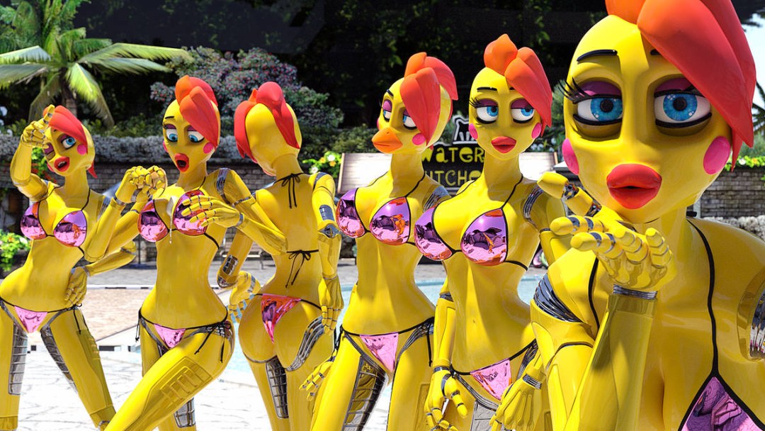 Bonnie y ese chica xxx cómics