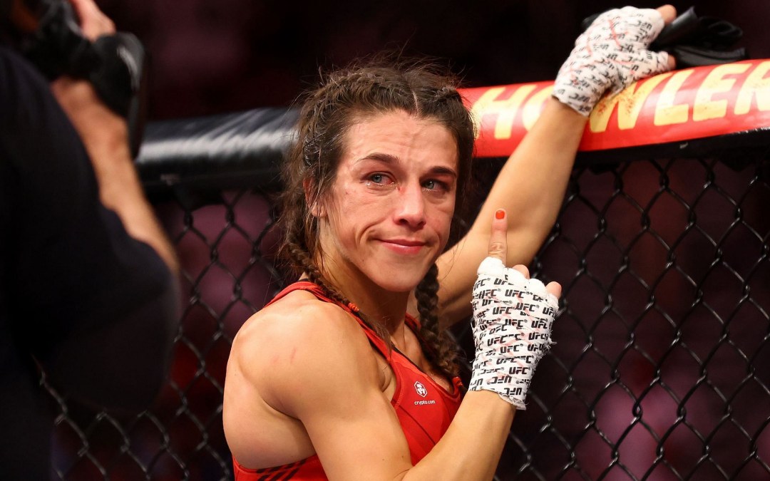Yoanna Enzhechik después de una pelea con Vayili