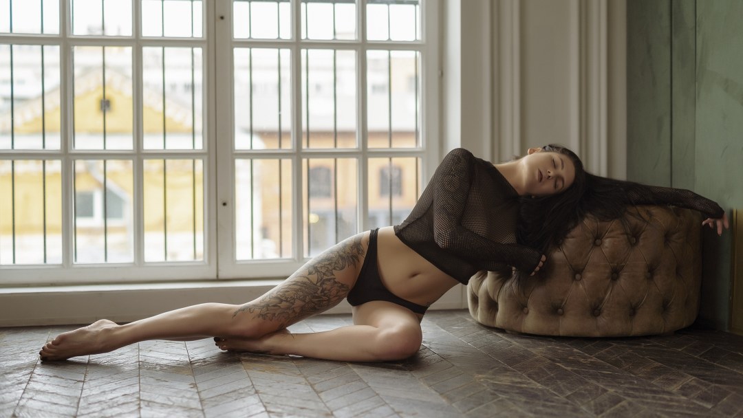 Modelo de moda de Evgenia Talanina