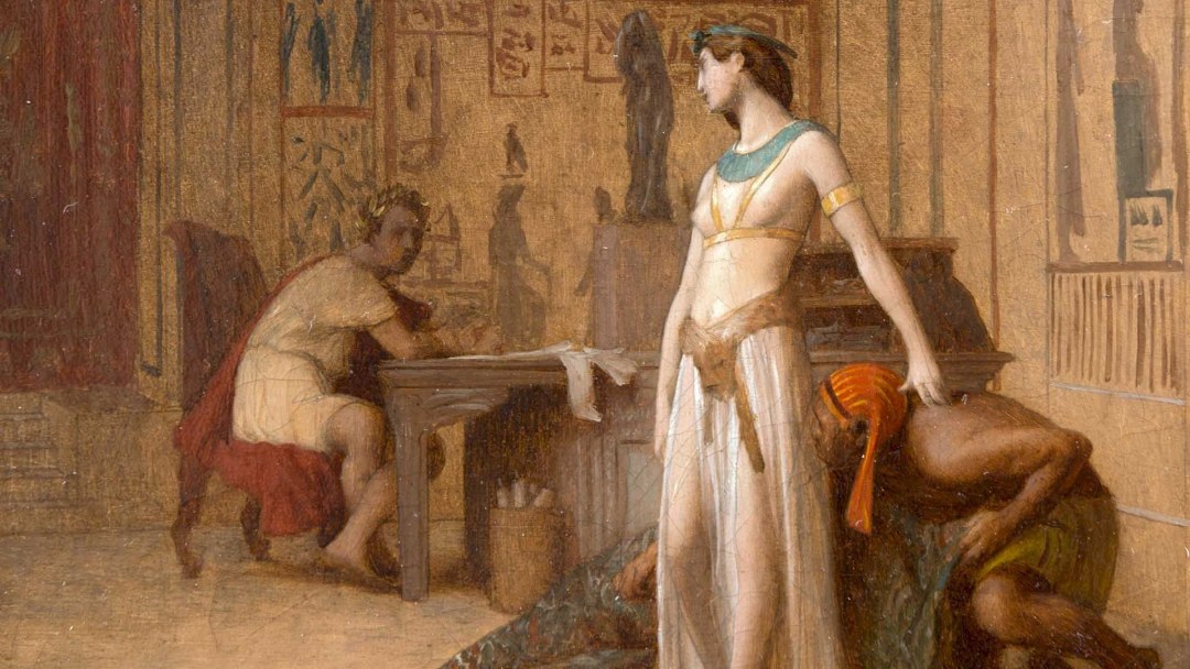 Cleopatra y César (Jean-Leon Jerome, 1866)