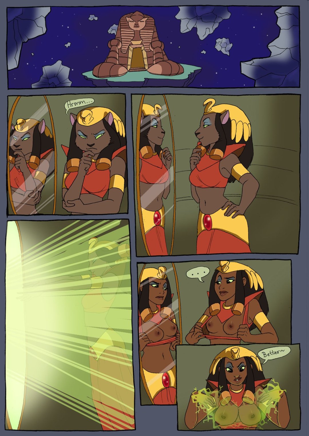 Hentai cómic cleopatra