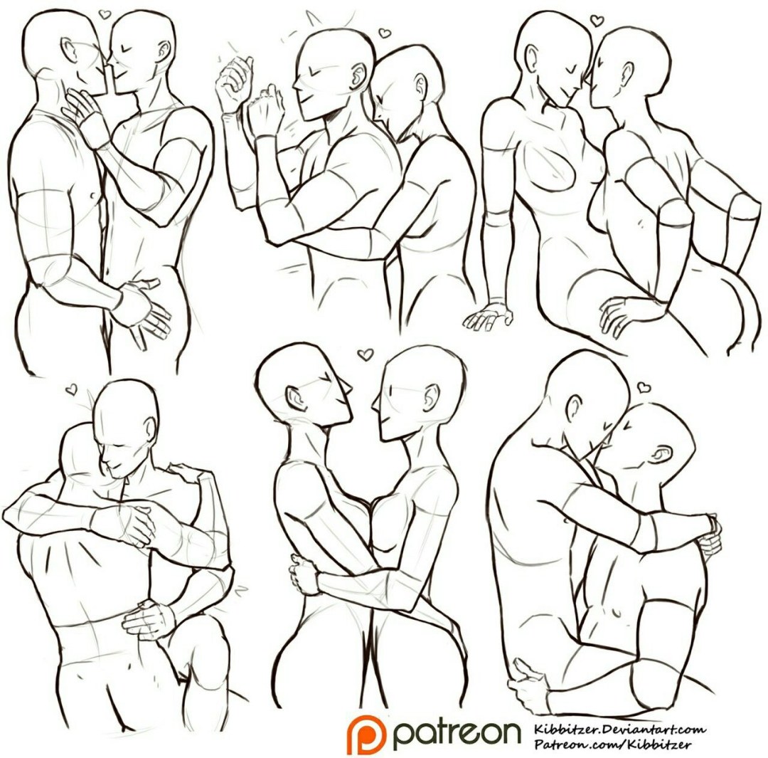 Kibbitzer pose parejas