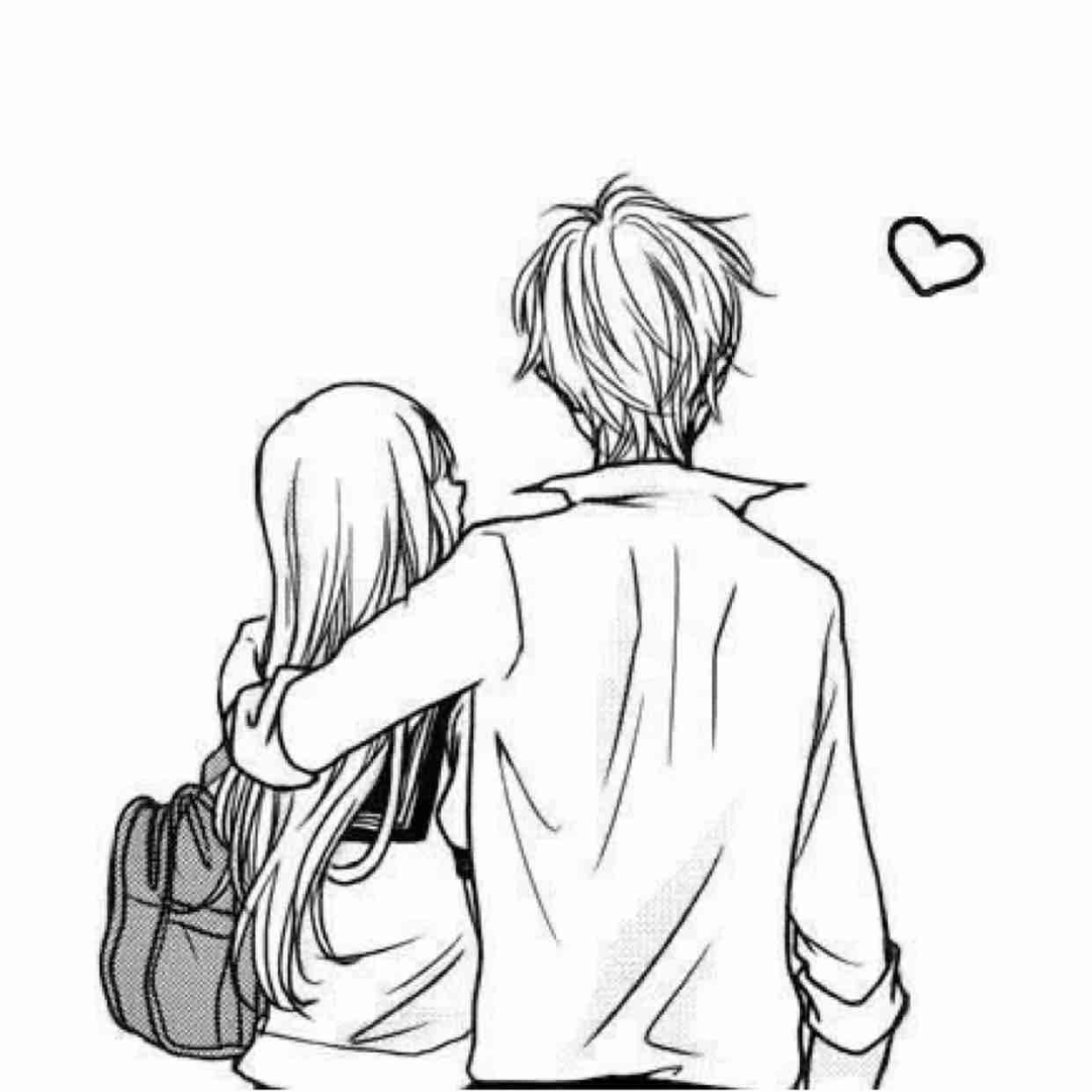 Dibujos para dibujar una pareja