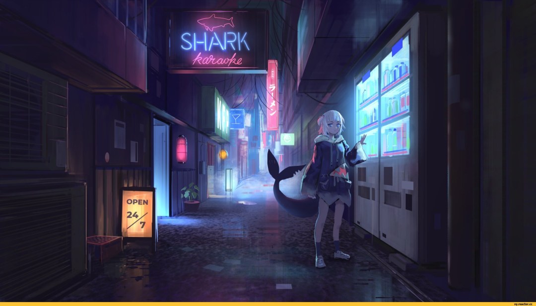 Anime Hololive Gawrgura
