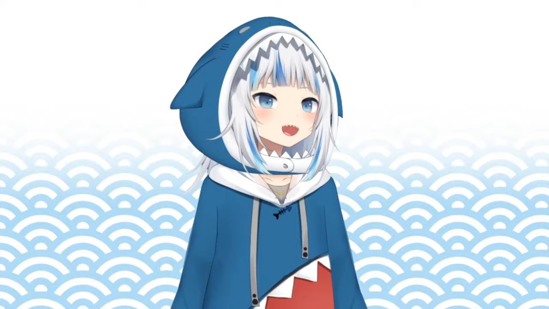 Anime de tiburones gura