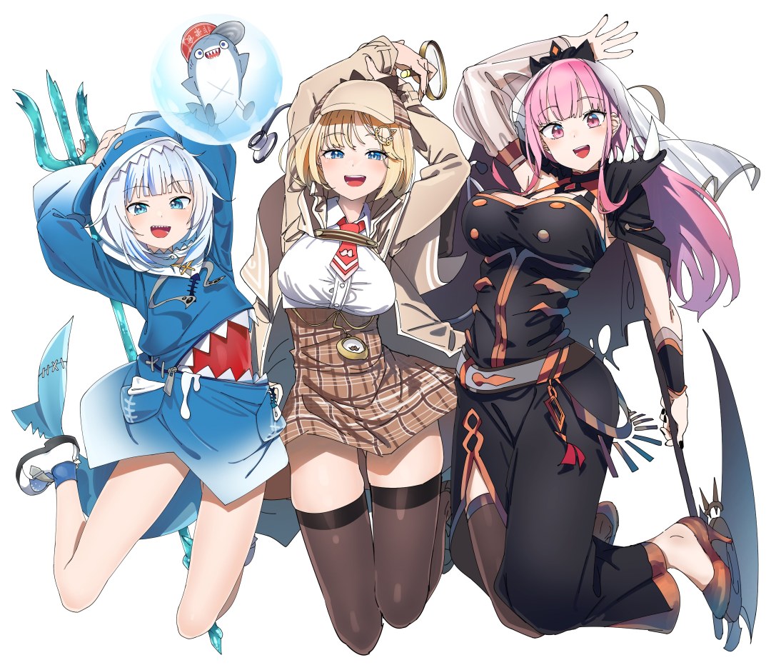 Anime Shark Gawrgura