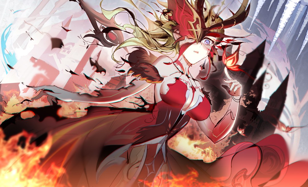 Signora Genshin en pleno crecimiento