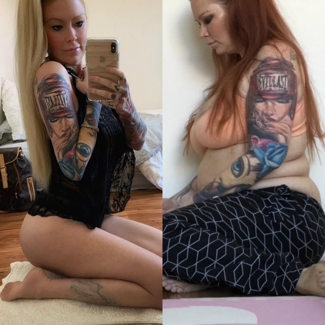 Tatuaje al perder peso