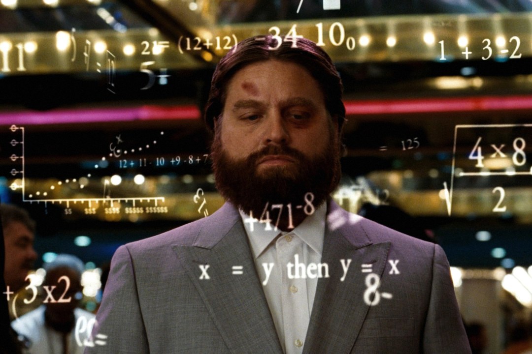 Zach Galifianakis calcula