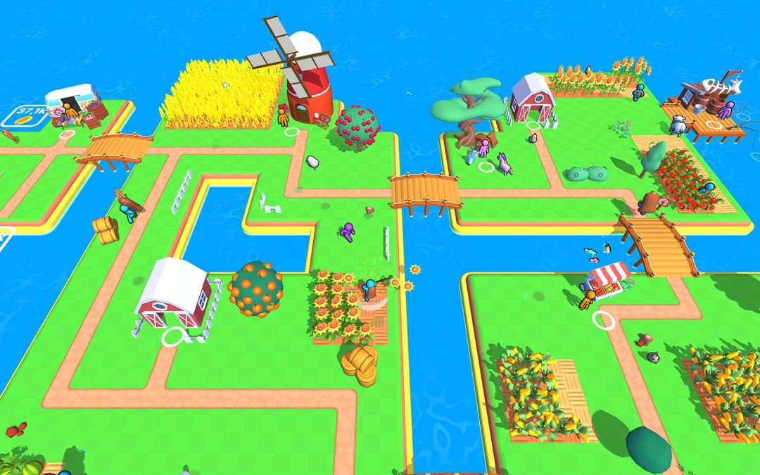 Mapa de juegos de tierras de cultivo