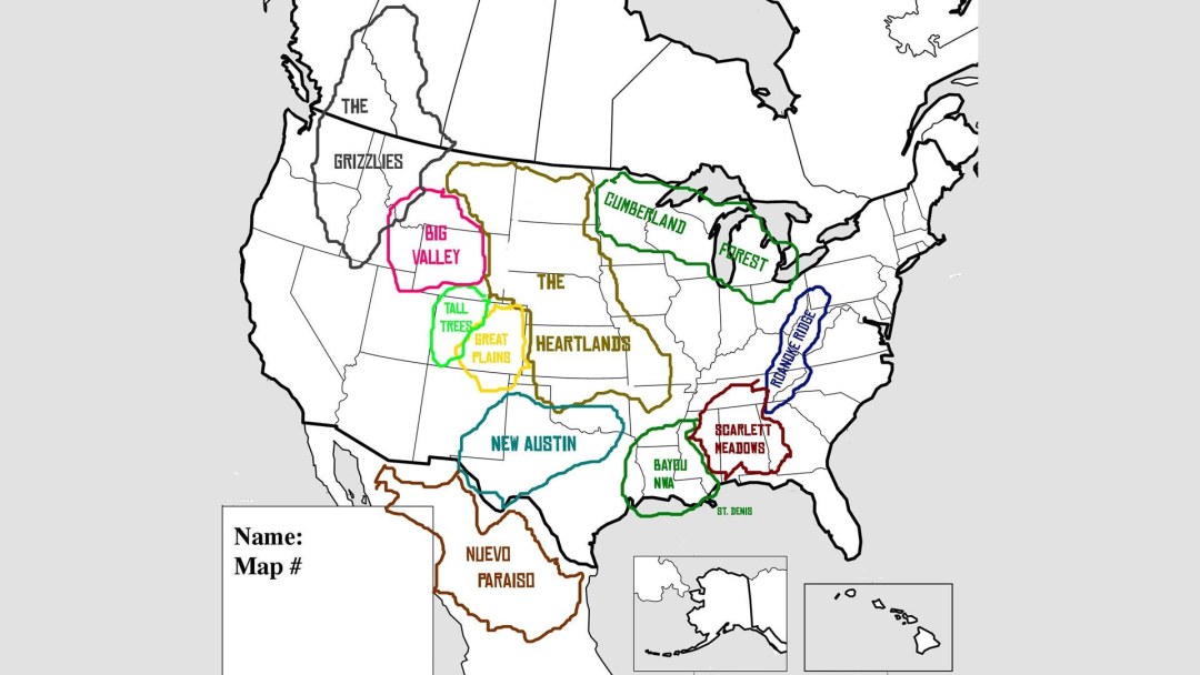 Red Dead Redemption 2 Real Mapa