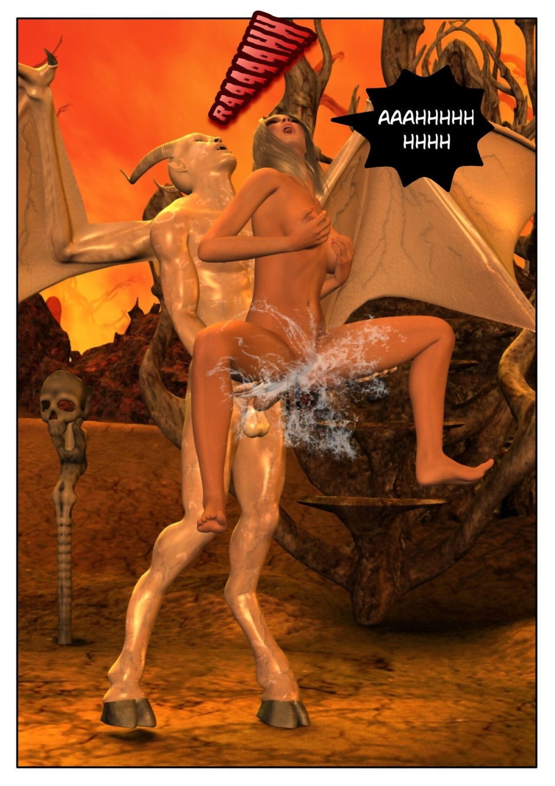 BDSM Comics Harem Predondo