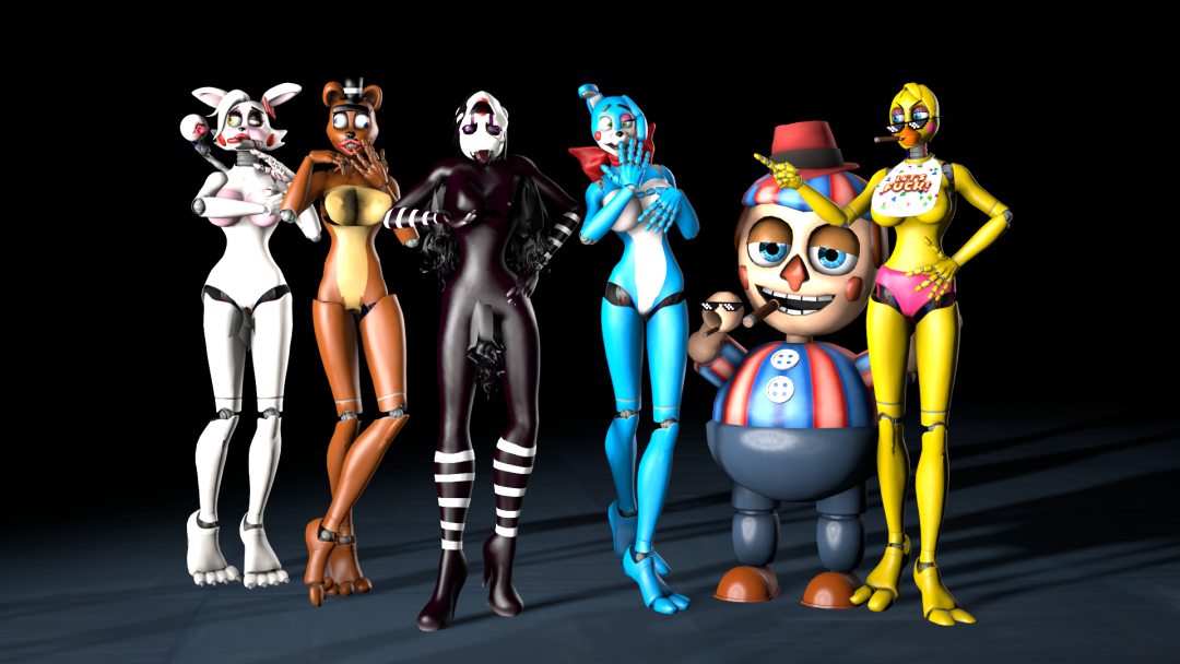 FNAF Dizembowell Tits Freddy