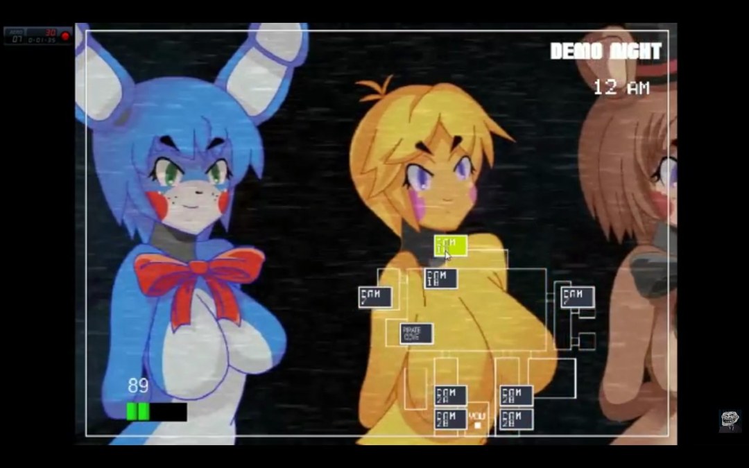 Cinco noches en anime Freddy