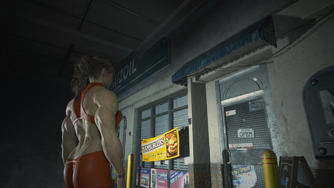 Resident Evil 2 Remake Claire desnuda
