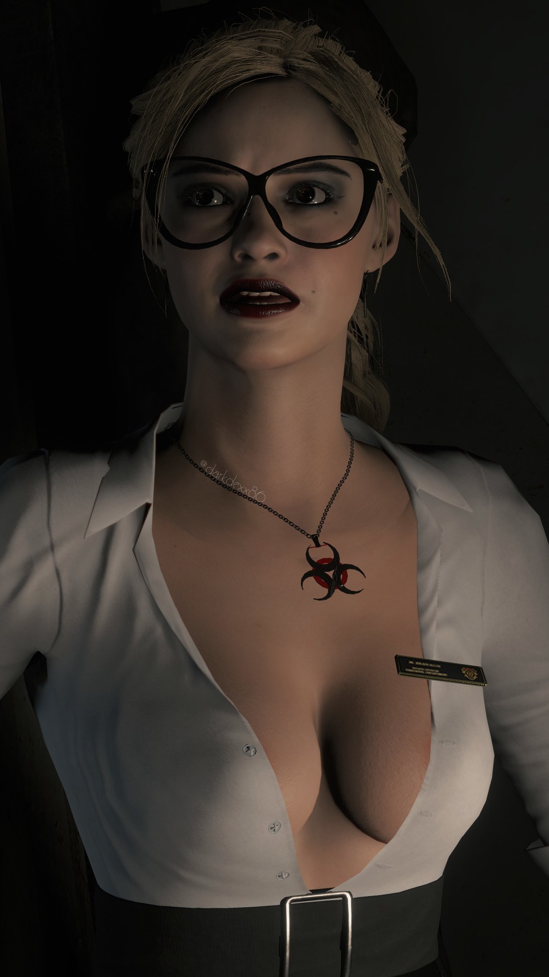 Resident Evil 2 Remake Claire Bad Cop
