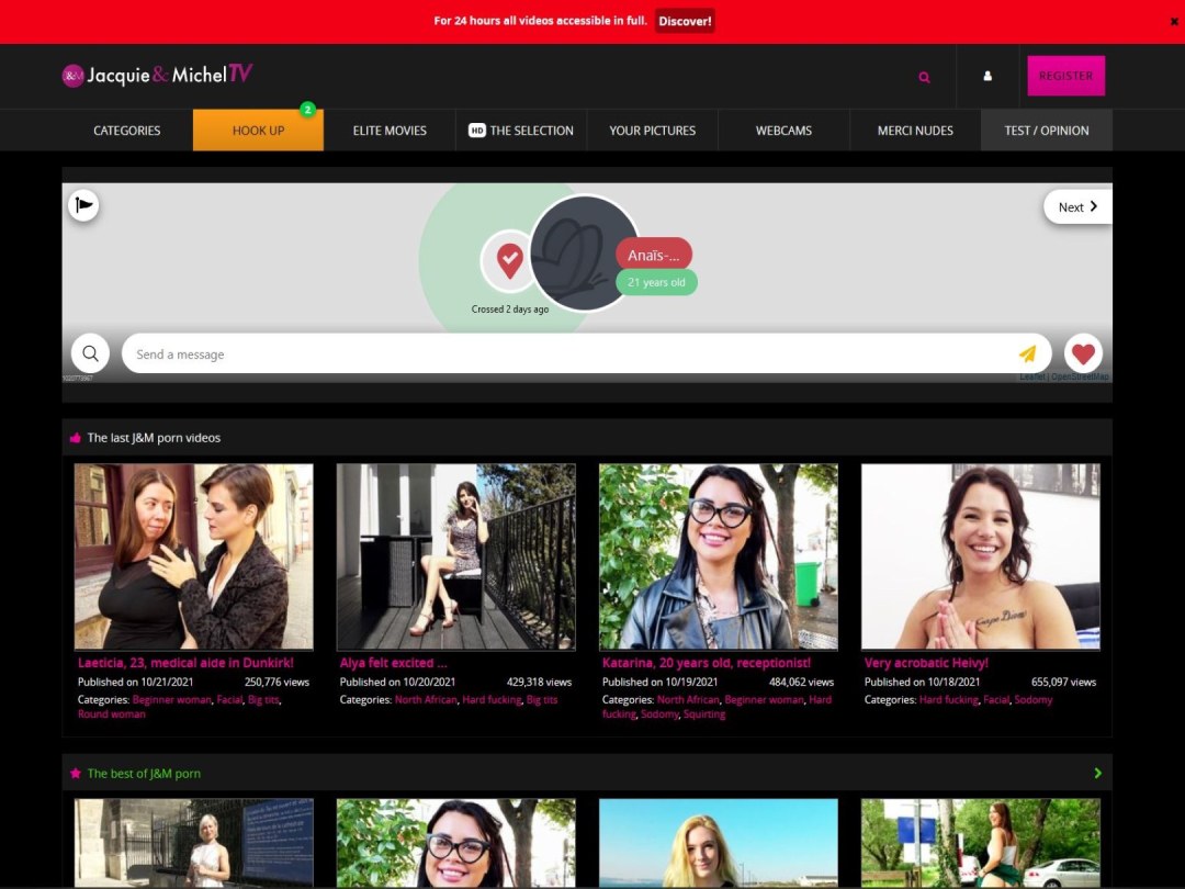 Actrices de jacquieetmicheltv