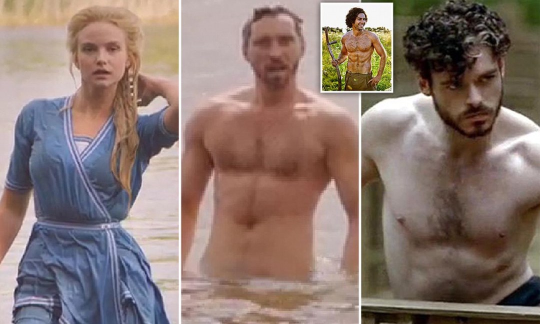 Aidan Turner en topless