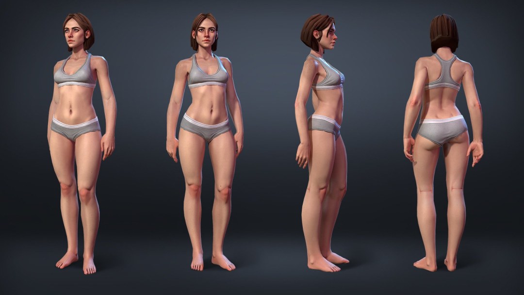 Unreal Engine 5 Modelo de humanos