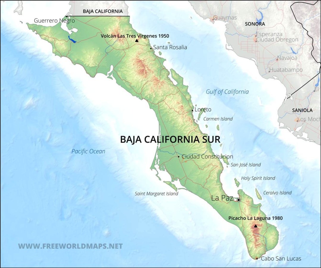 Península de Bach California