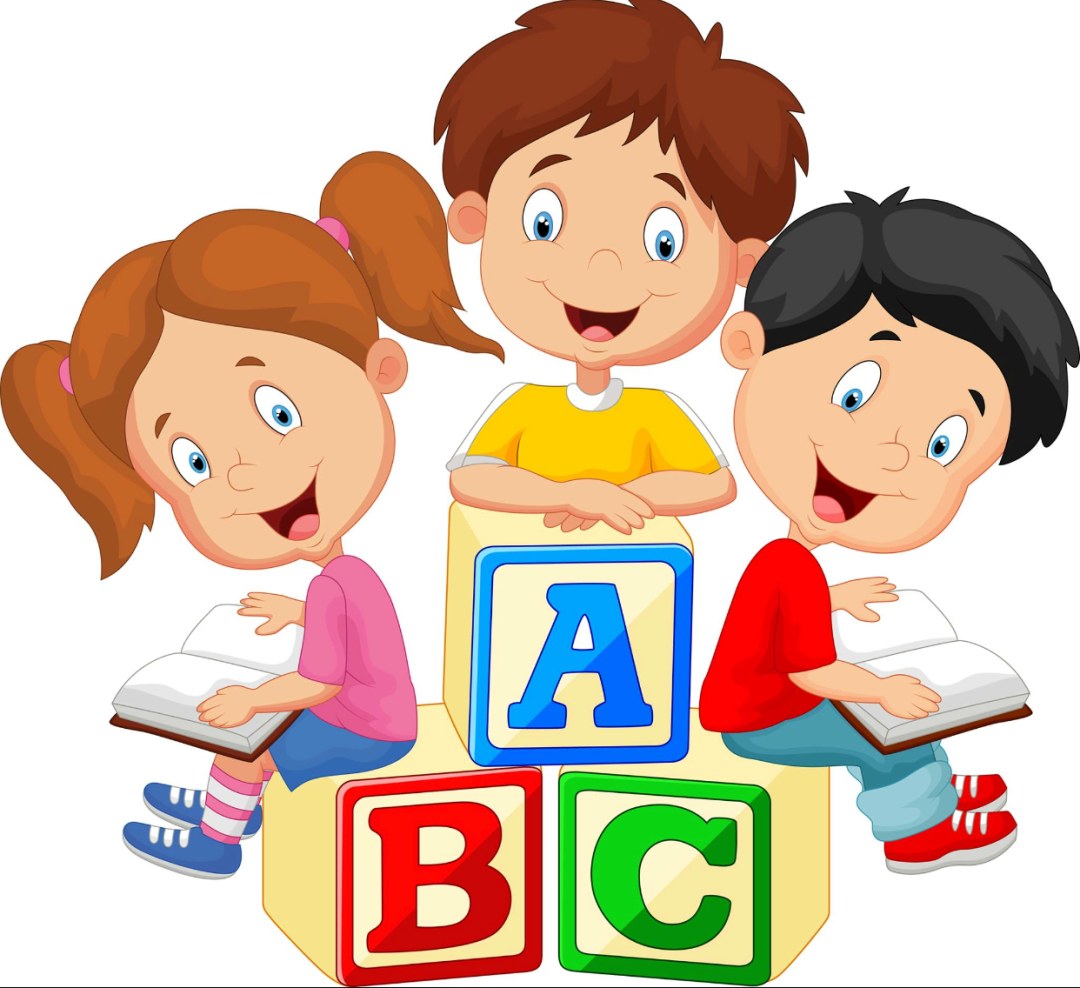 Dibujos animados de niño y niña