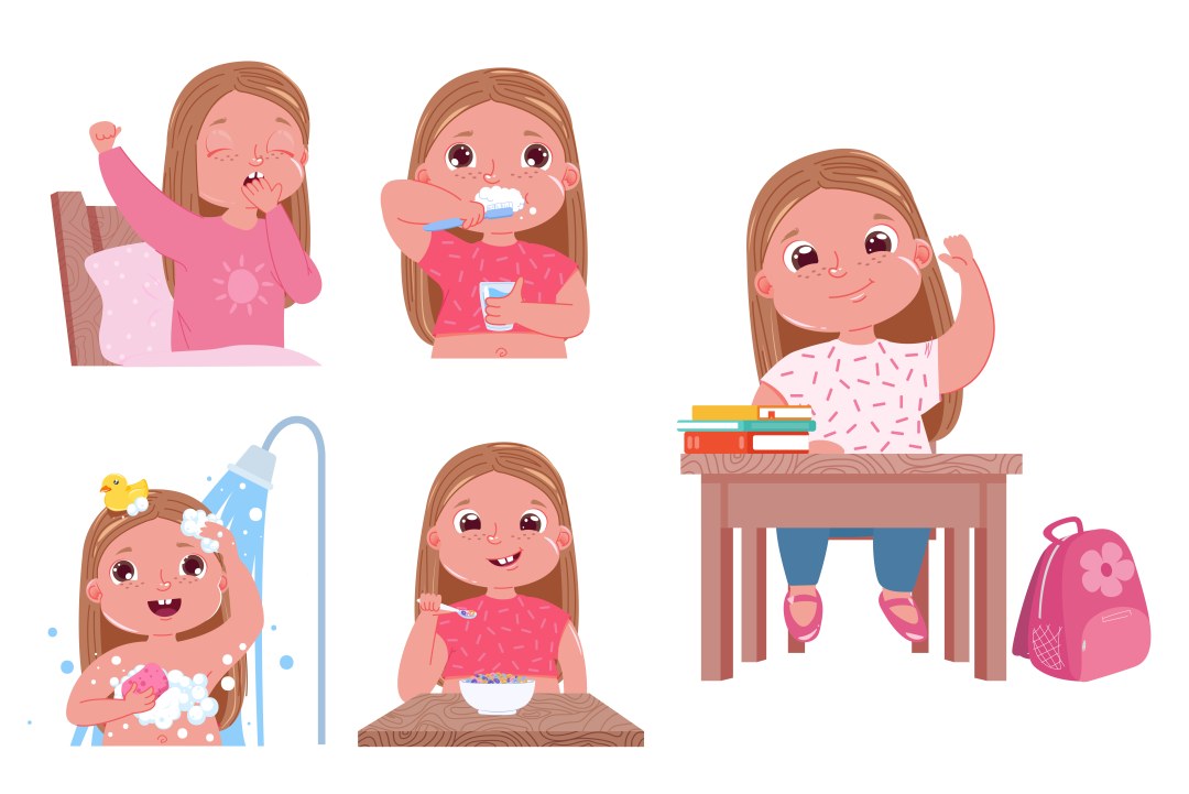 Ilustración de amigos