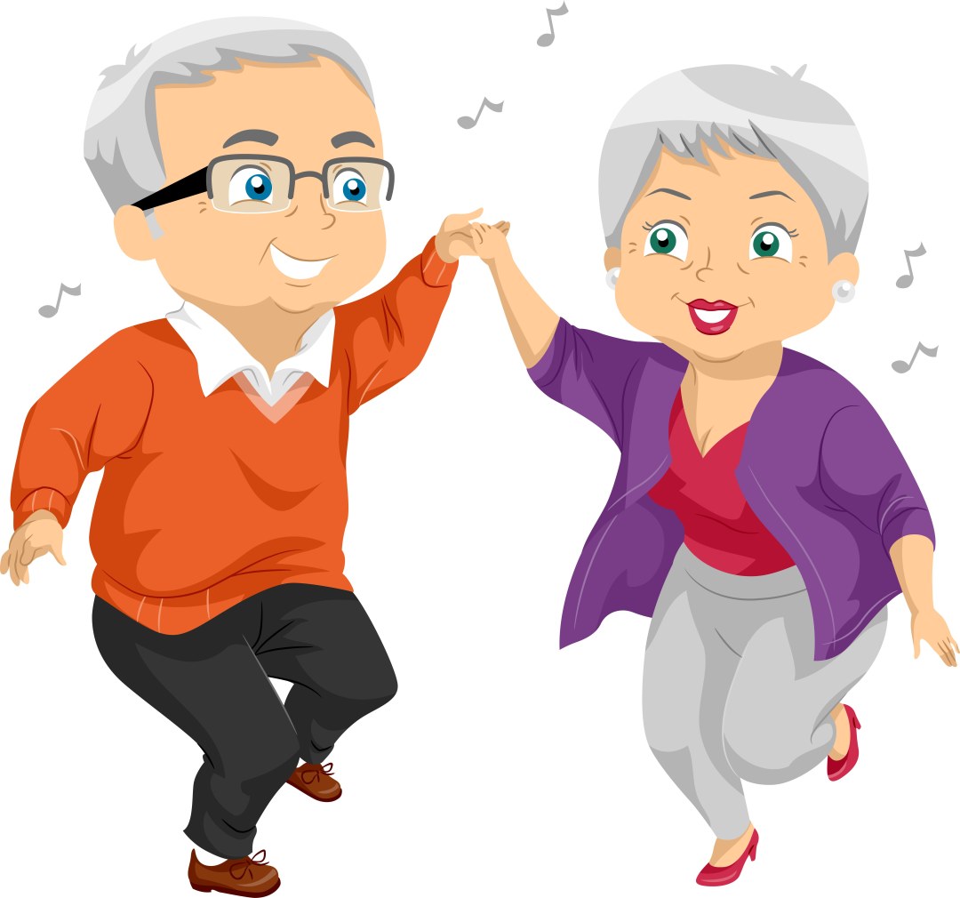 Caricatura del abuelo