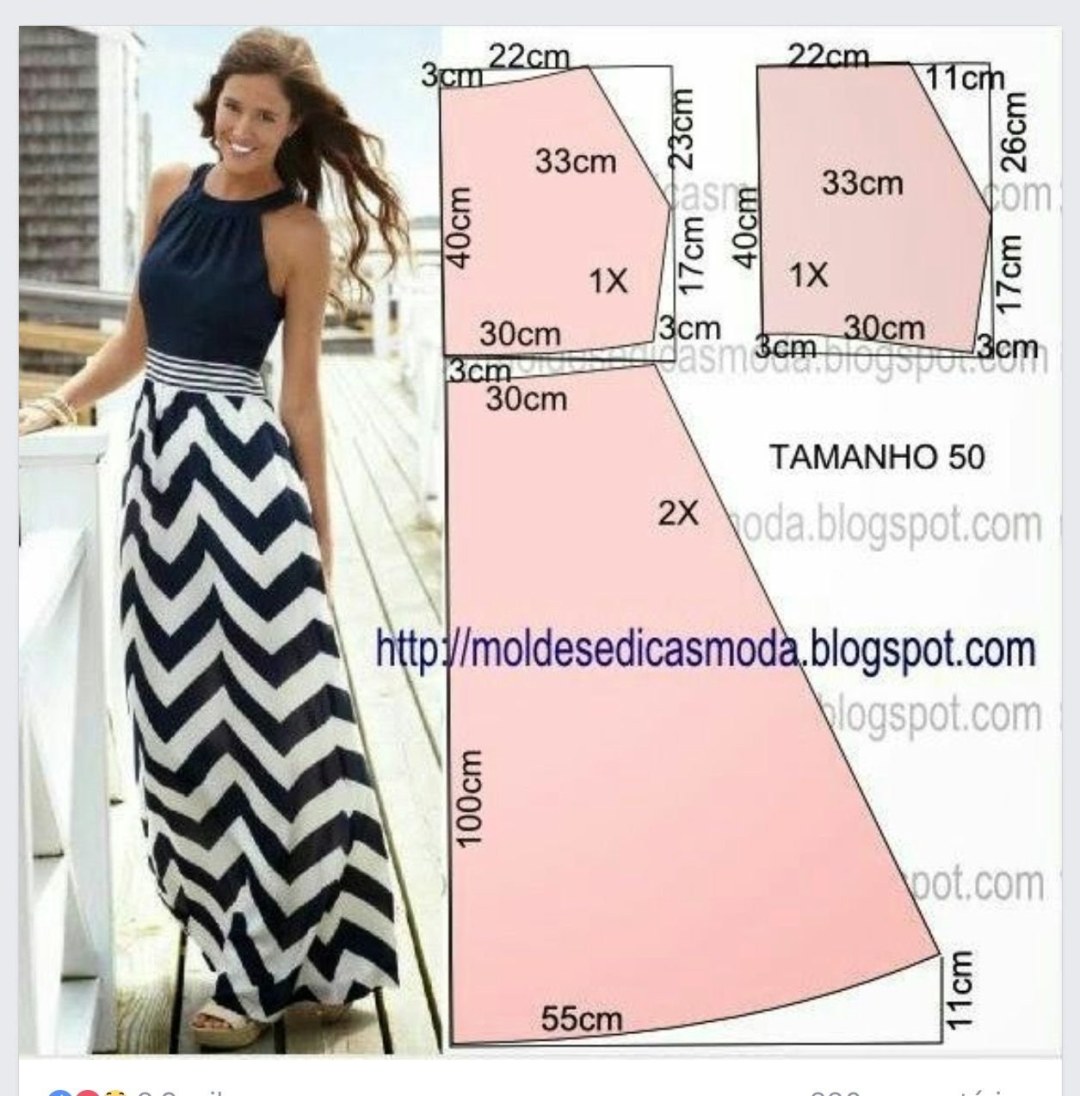 Cortar el vestido de verano