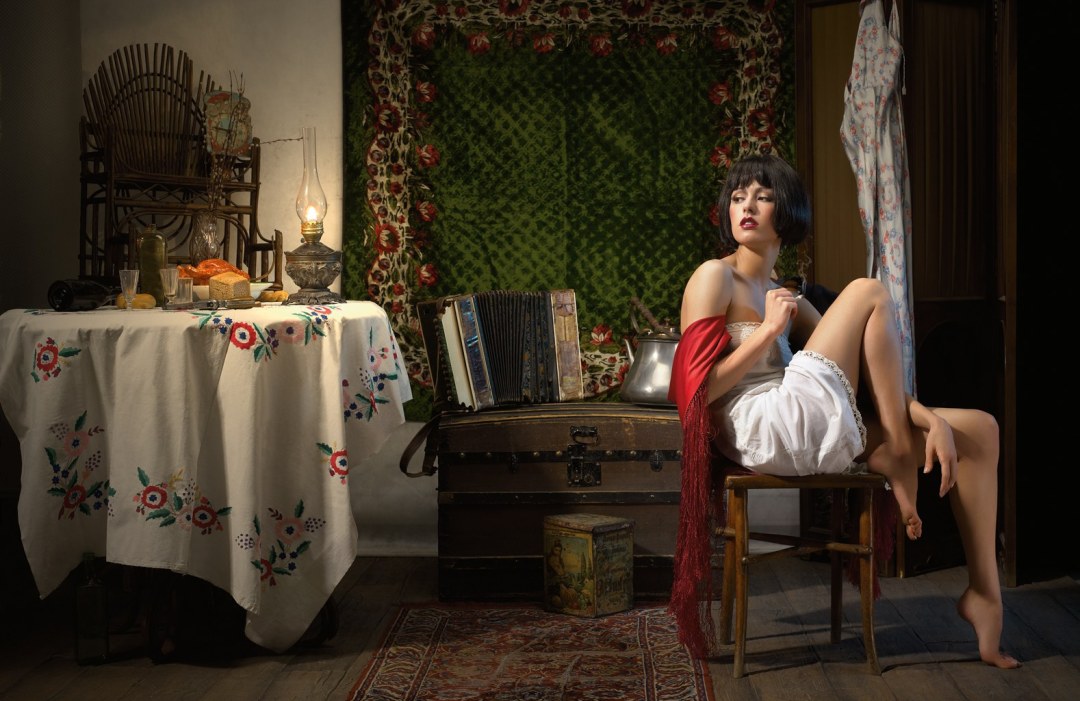 Marina Petrenko en ropa interior