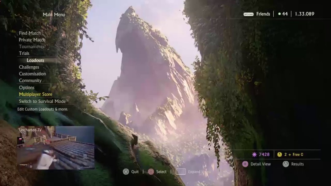 Menú principal de anclaje 4