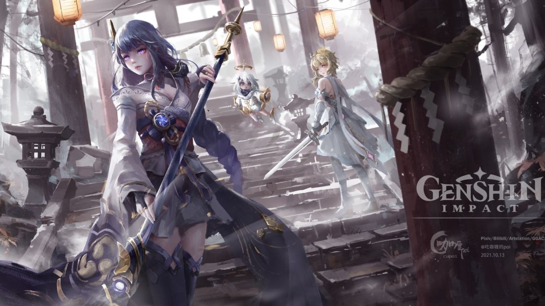 Rosaria Genshin Impact Arta