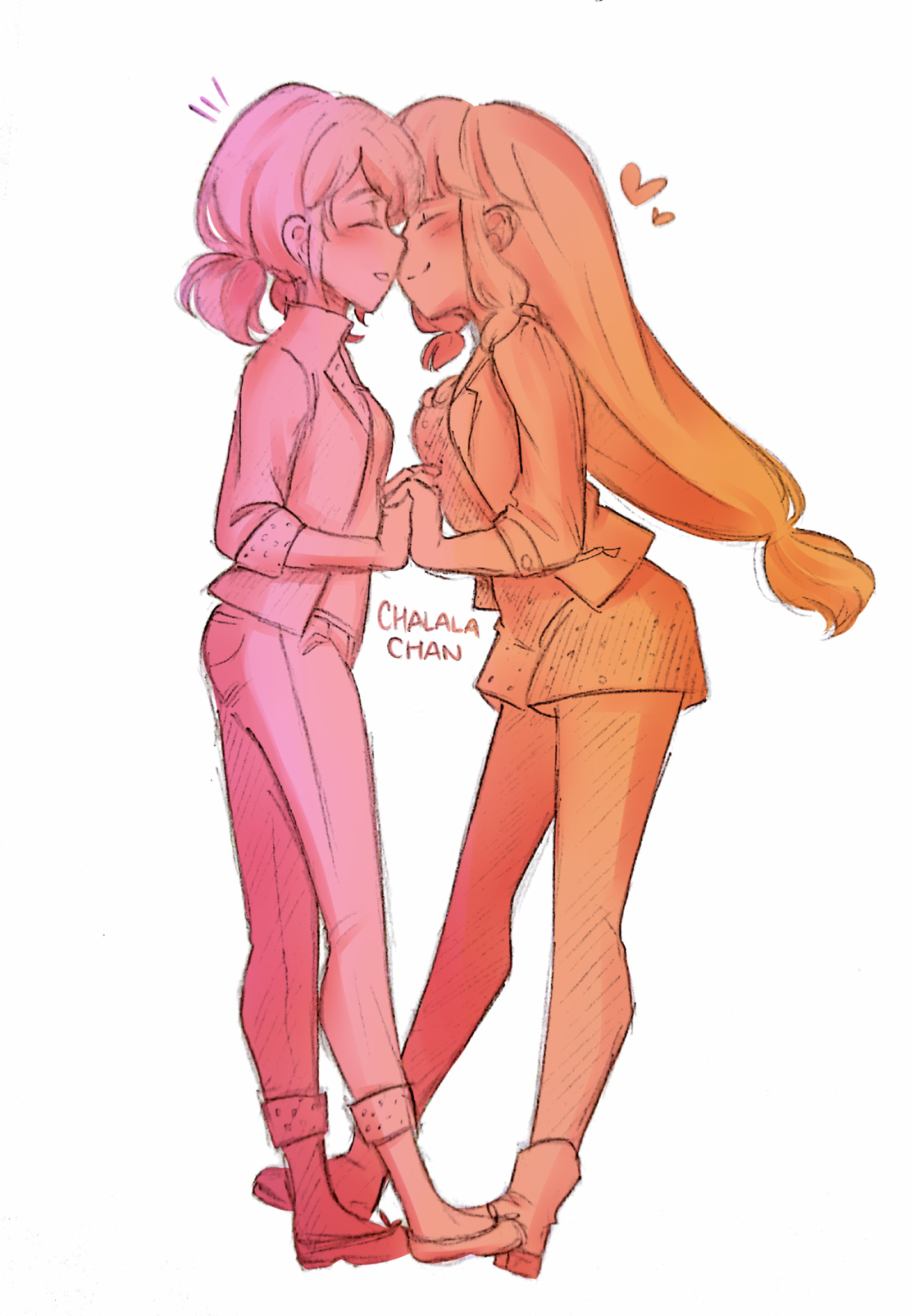 Lady Bug y Chloe Love