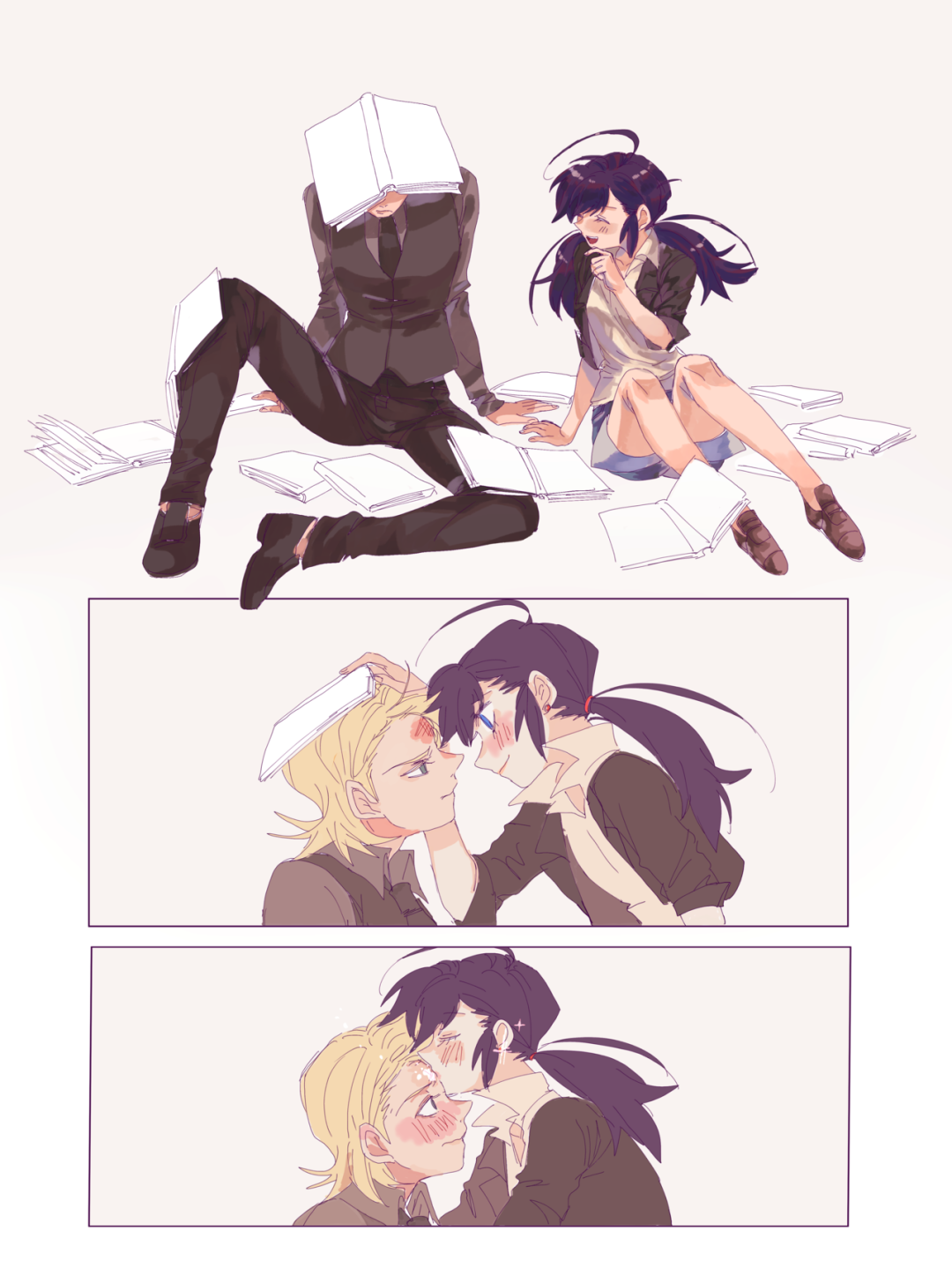 Marinette Dupin Chen y Adrian Agrest