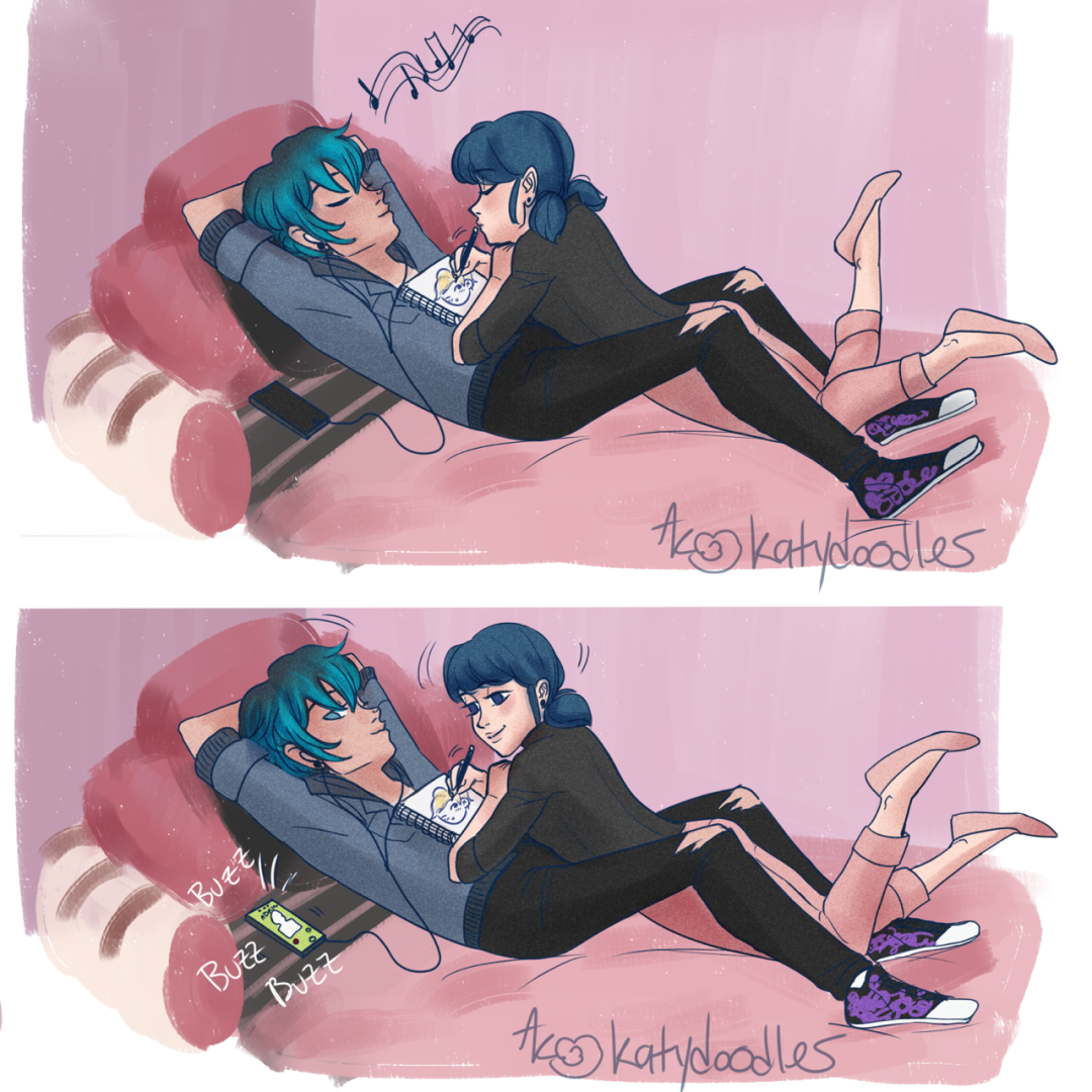 Luke Kuffen y Marinette Dupin Chen