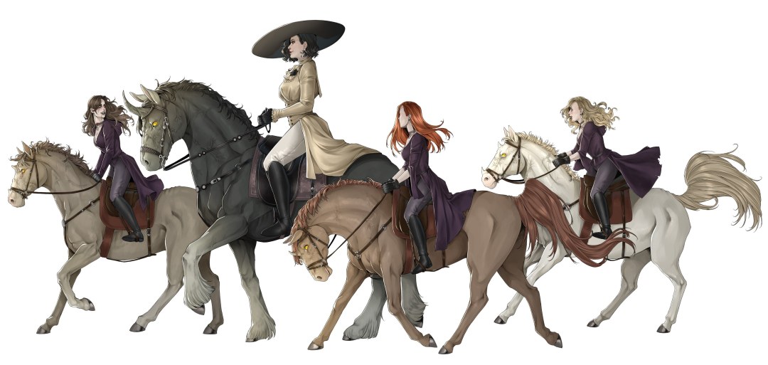Resident Evil 8 Lady Dimitresso Art