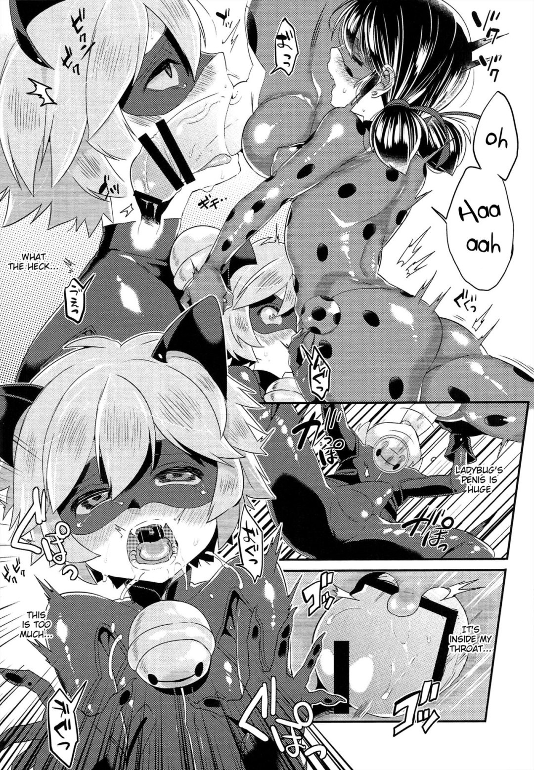 Lady Bug y Super Coutor Porn Command