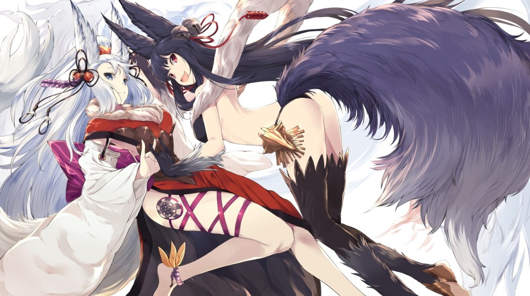 Anime de demonio kitsuna