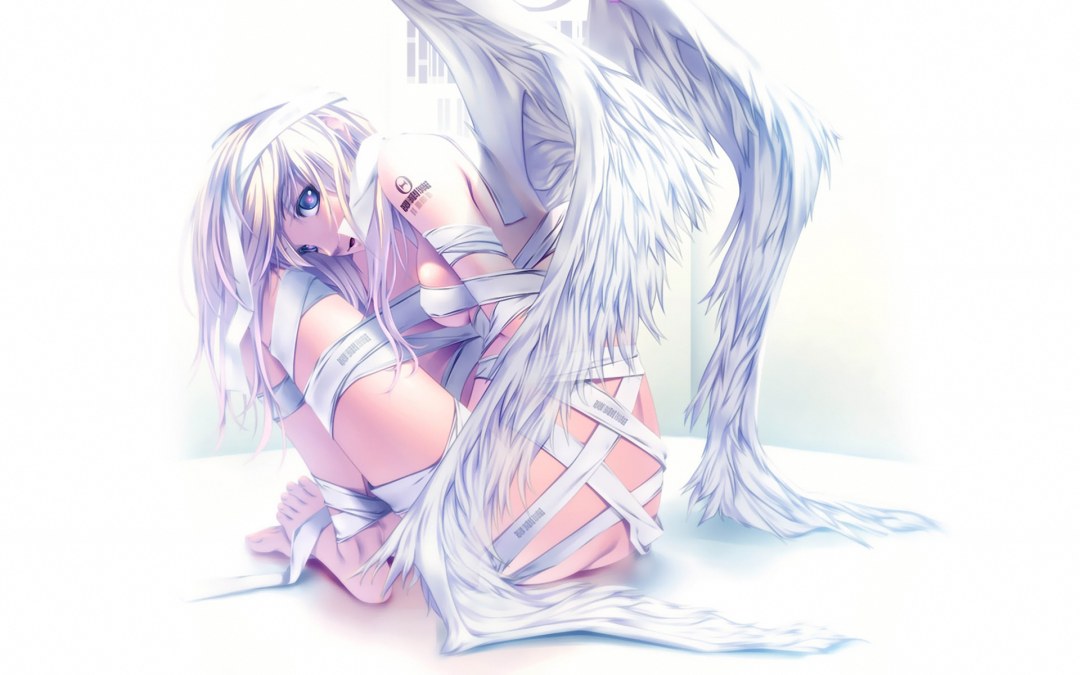 Chicas con alas hentai