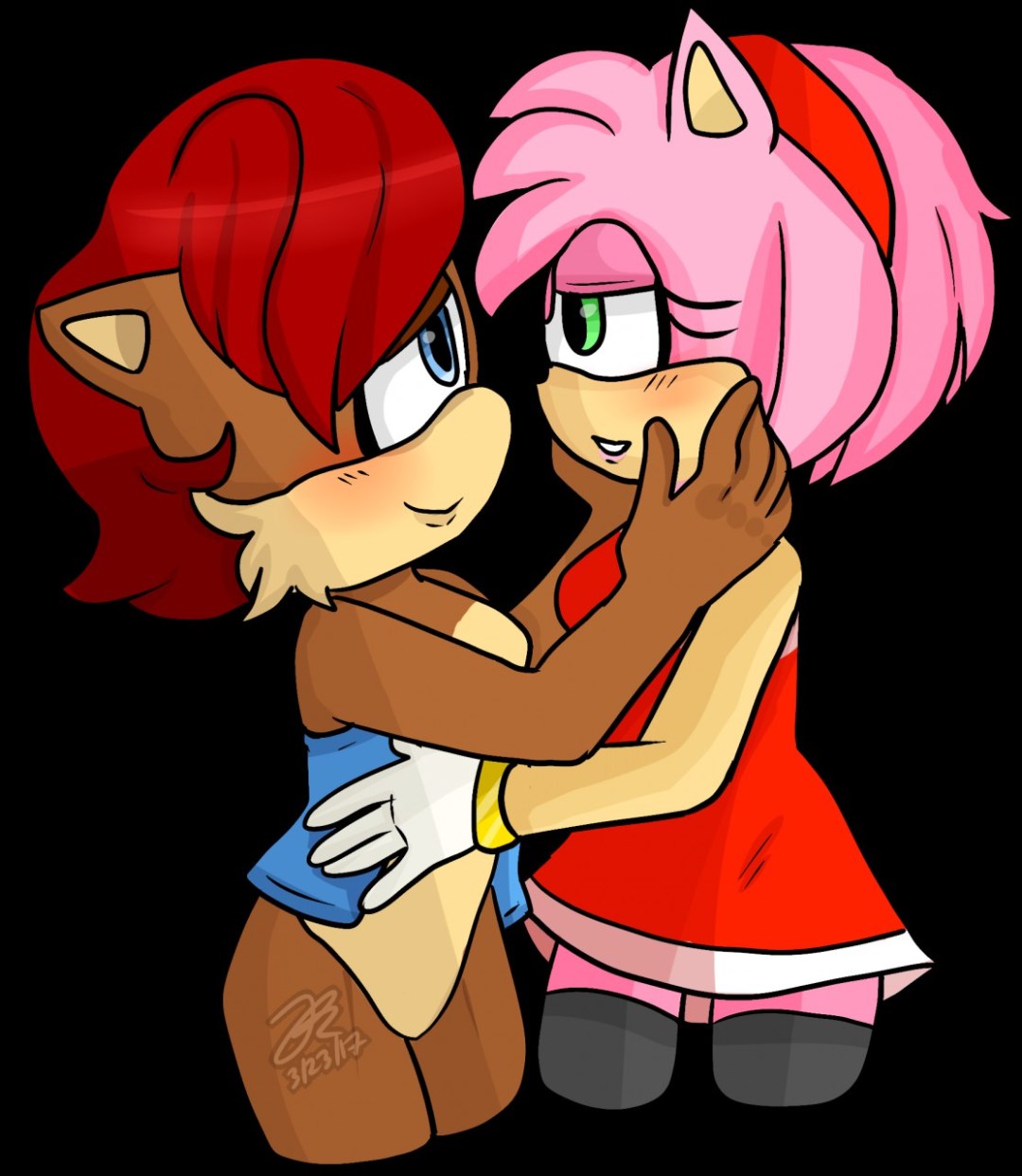 Sally Acorn x Amy