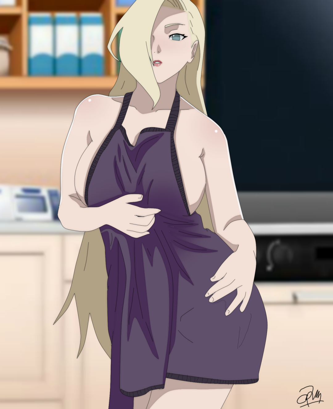 Karina Zvereva en el método de película