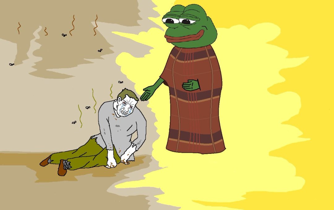 Meme pepe y bomzh