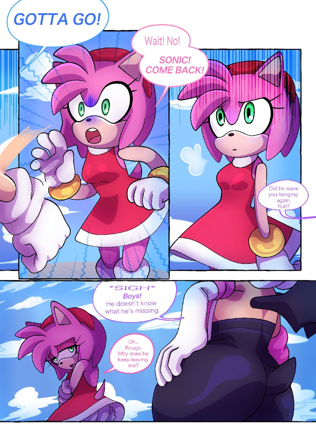 Sonic Amy Rose Regla 34 Vagina Ass