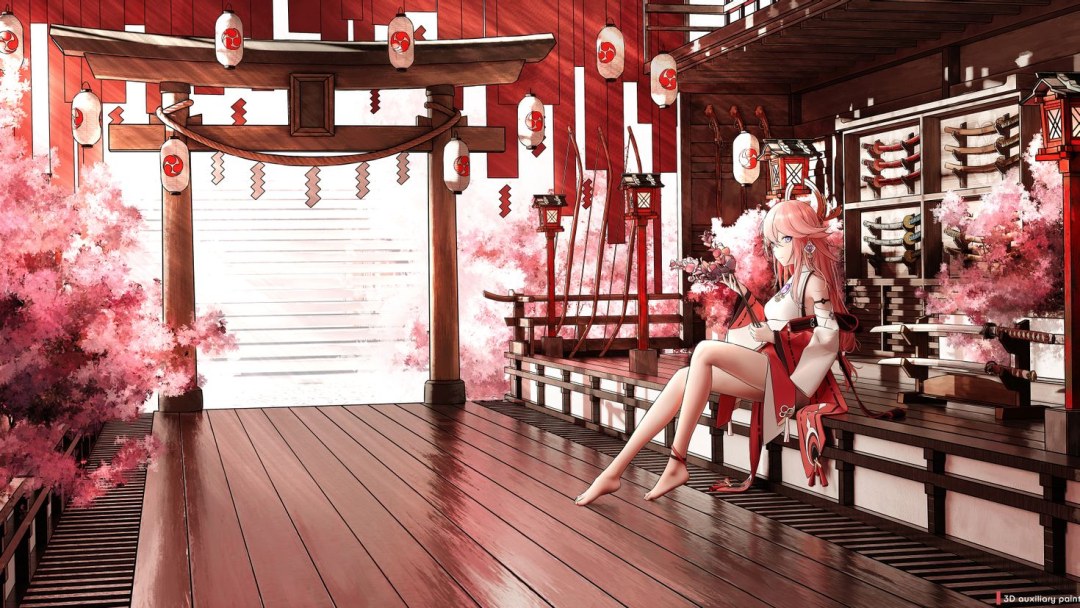 Yae Miko Genshin Impacto