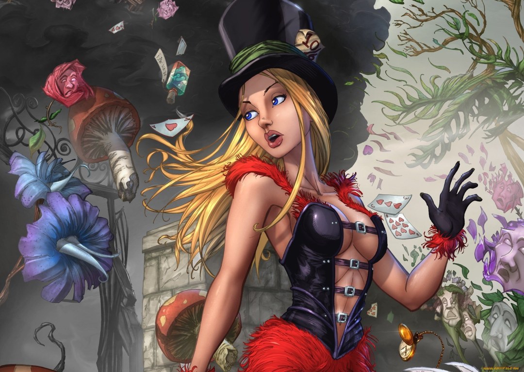 Alice en las maravillas de las maravillas fantasía