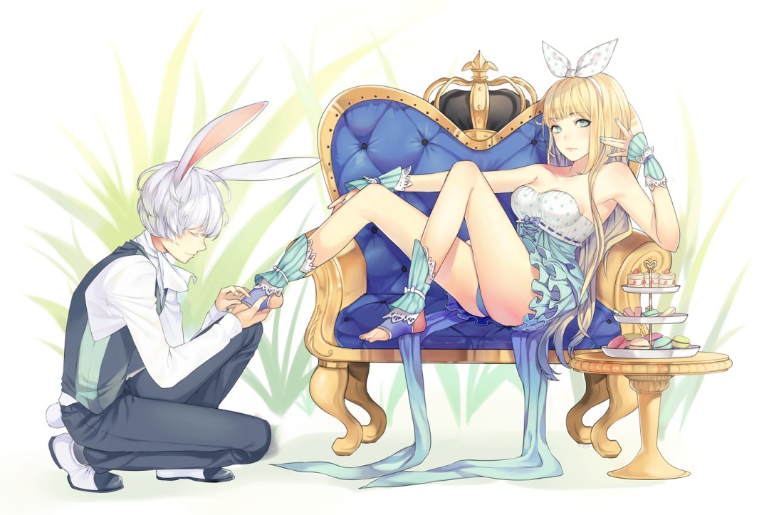 Alice in the Wonder Wonders Anime White Rabbit